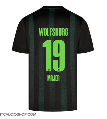 Wolfsburg Lovro Majer #19 Seconda Maglia 2024-25 Manica Corta